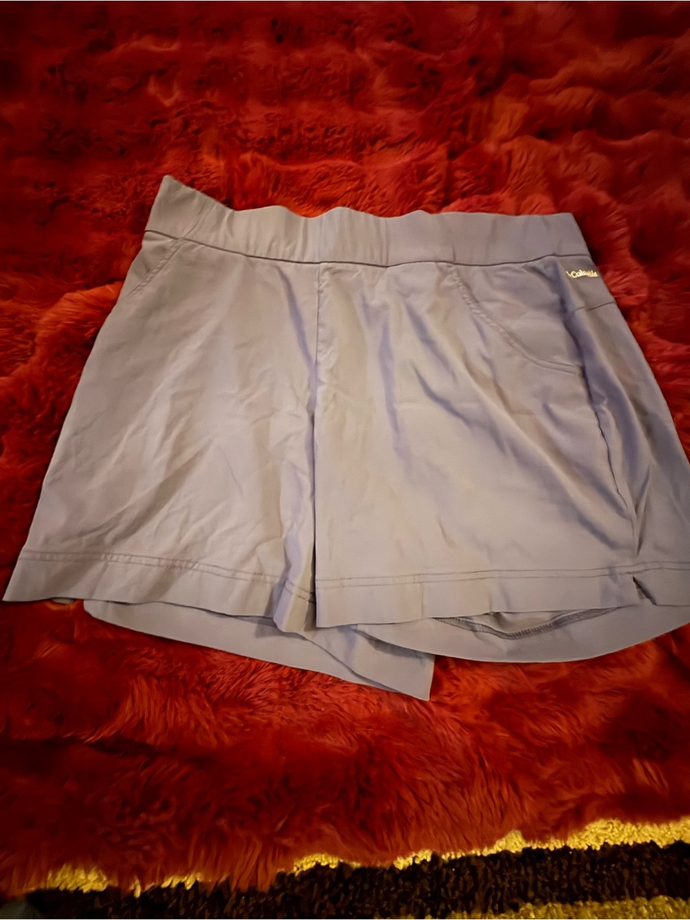 Columbia Women’s Pale Blue Athletic Shorts